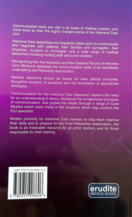 Communication for the Intensive Care Specialist